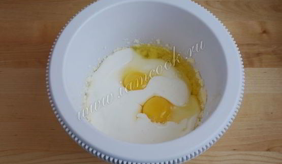 американские маффины с кусочками шоколада