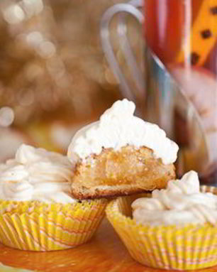 Апельсиновые маффины и рождественский чай