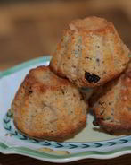 Ароматные маффины с яблоками и изюмом