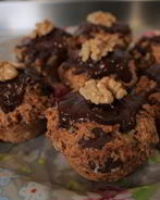 Бананово-шоколадные маффины