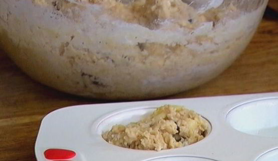 бананово-шоколадные маффины