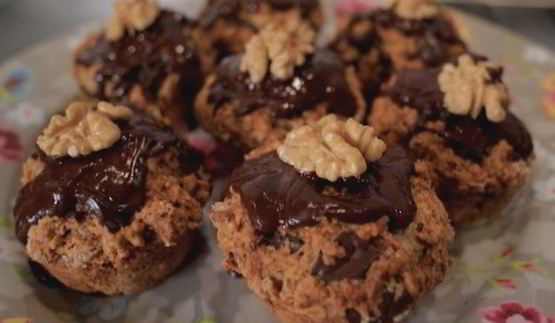 бананово-шоколадные маффины