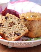 Бананово-яблочные маффины