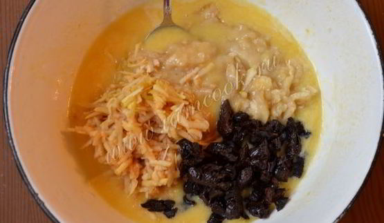 бананово-яблочные маффины