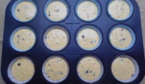 банановые маффины с овсянкой в блендере