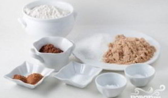 банановые маффины с шоколадом