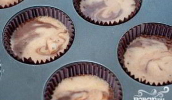 банановые маффины с шоколадом