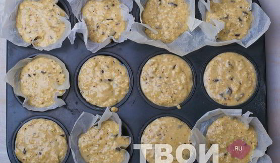 банановые маффины