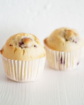 Ежевичные маффины