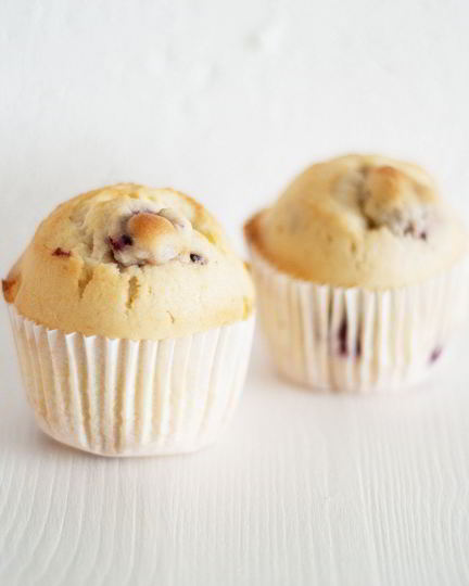 Рецепт ежевичных маффинов