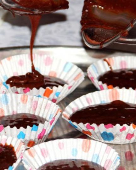 Рецепт имбирного маффина с жидким центром