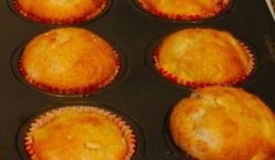 имбирные маффины с яблоками