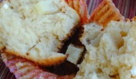 имбирные маффины с яблоками