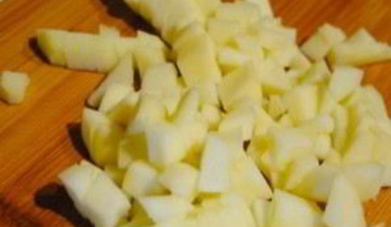 имбирные маффины с яблоками