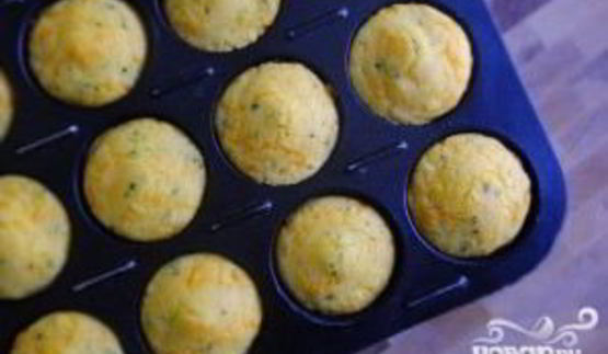 кукурузные маффины с сыром чеддер