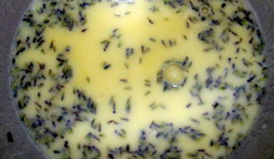 лавандово-яблочные маффины