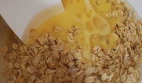 лавандовые маффины с ежевикой и персиками