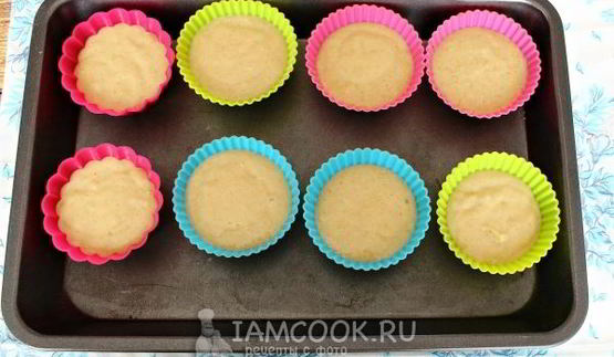 маффины на молоке