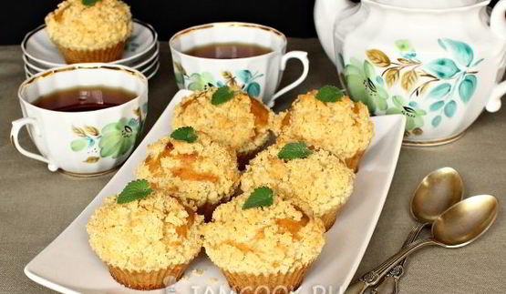 маффины на молоке