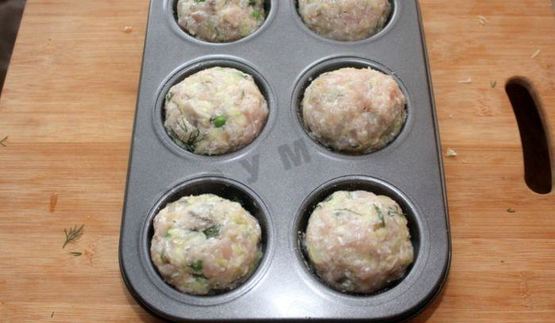 маффины несладкие из куриных грудок