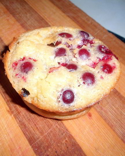 Рецепт маффинов с брусникой