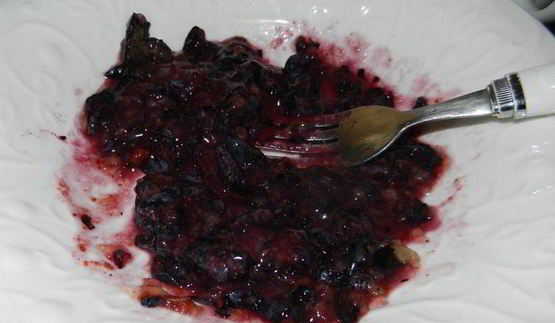 маффины с черникой