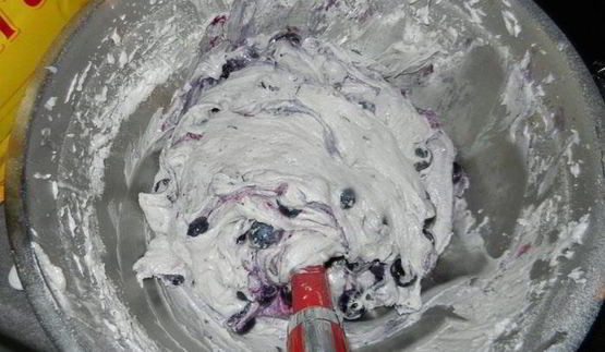 маффины с черникой