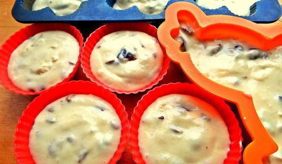 маффины с финиками и семечками