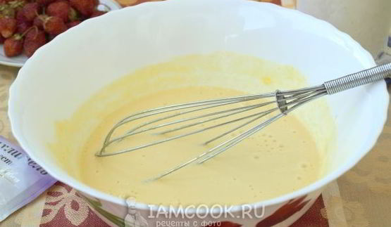 маффины с клубникой