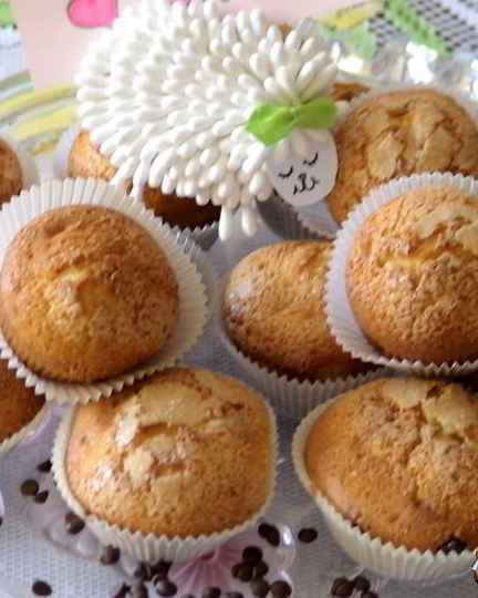 Рецепт маффинов с лимонной ноткой и шоколадными каплями