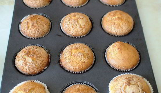 маффины с лимонной ноткой и шоколадными каплями