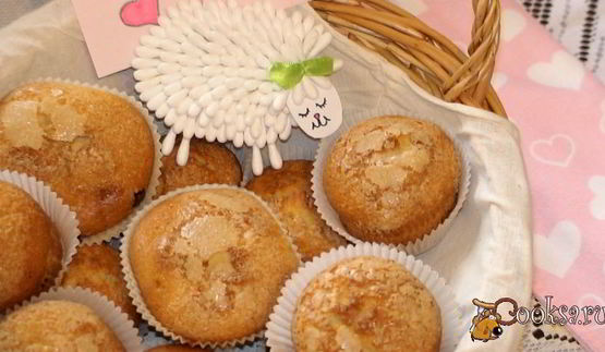 маффины с лимонной ноткой и шоколадными каплями