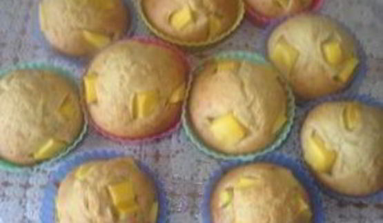 маффины с манго
