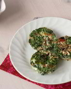 Маффины с помидорами и шпинатом