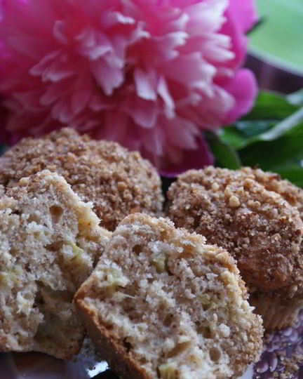 Рецепт маффинов с ревенем