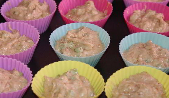 маффины с ревенем