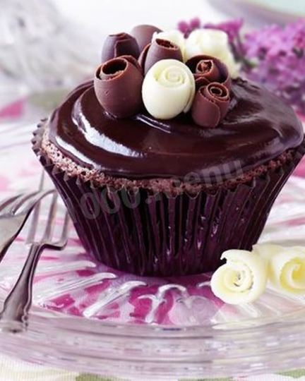 Рецепт маффинов с шоколадным ликером