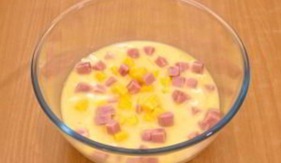 маффины с сыром и ветчиной