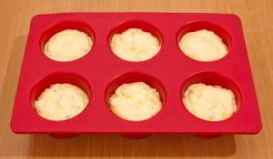 маффины с сыром и ветчиной