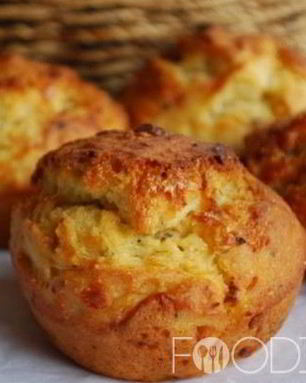 Маффины с сыром