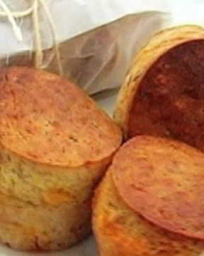 Маффины с ветчиной и сыром