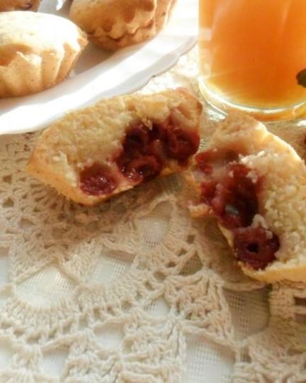 Рецепт маффинов с вишней