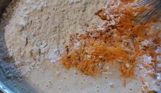 маффины с яблоком и морковью