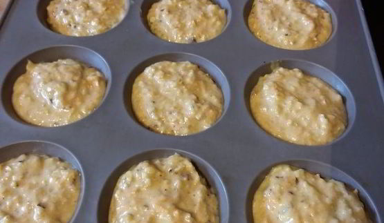 маффины с яблоком и морковью