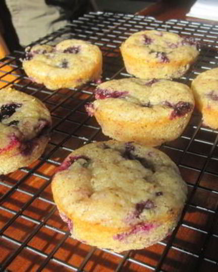 Рецепт маффинов с ягодами