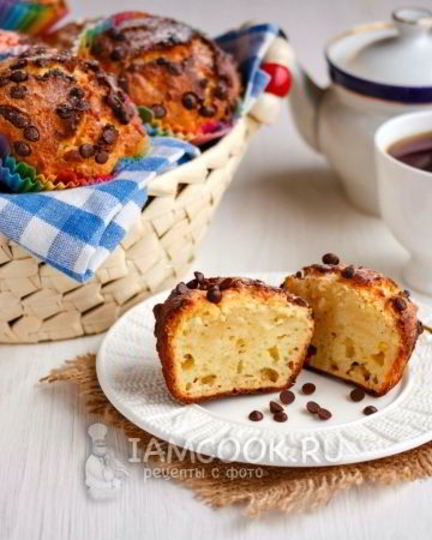 Рецепт маффинов творожных