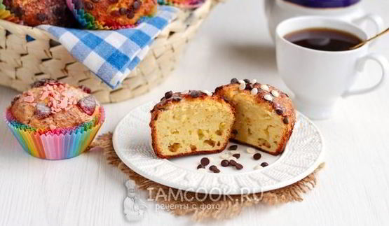 маффины творожные