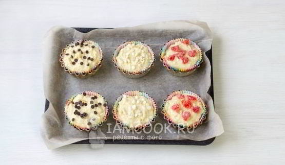 маффины творожные