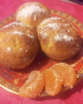 Мандариновые маффины