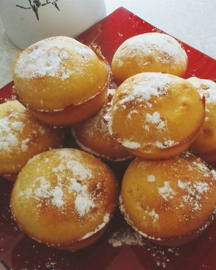 Рецепт манных маффинов с курагой